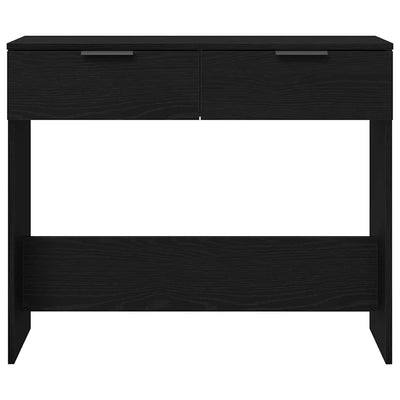 Musta tammi konsolipöytä Zanov 90x36x75cm (puinen)