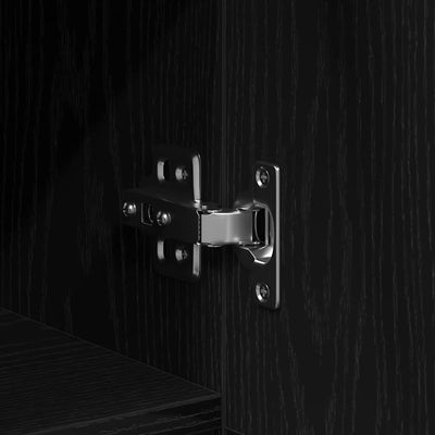 Sivupöytä Musta Tammi Musta tammi 30 x 30 x 70 cm Tekninen puu