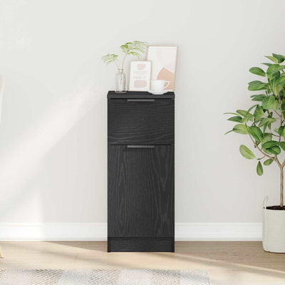 Sivupöytä Musta Tammi Musta tammi 30 x 30 x 70 cm Tekninen puu