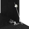TV-kaappi 2 pcs Musta tammi. 80 x 30 x 30 cm Tekninen puu