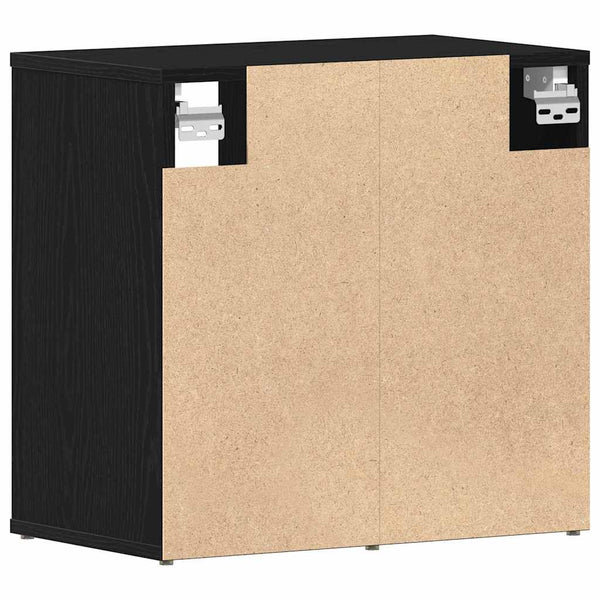 Kenkäkaappi 2 kpl 52 x 30 x 50,5 cm Tekninen puu Musta tammi