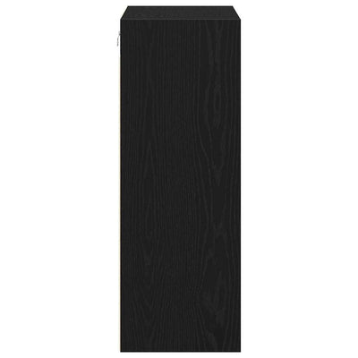 Ripustettava seinäkaappi Musta tammi. 69,5 x 32,5 x 90 cm