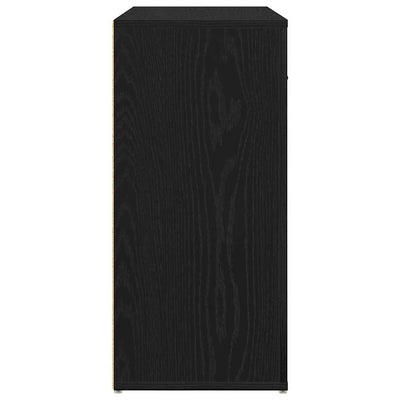 Sivuhuonekalu Musta tammi. 80 x 33 x 70 cm Tekninen puu