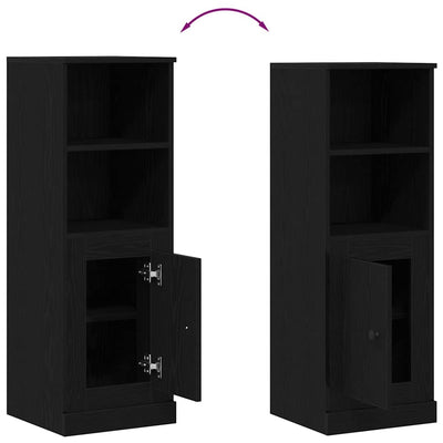 Highboard Musta tammi. 36 x 35.5 x 103.5 cm Tekninen puu