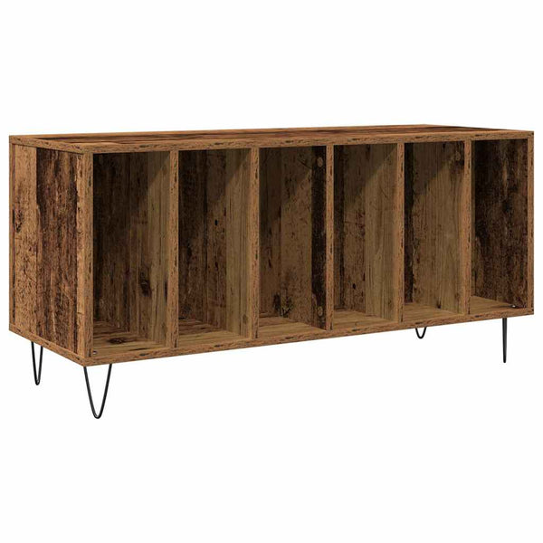Levykaappi Vanha puu 100 x 38 x 48 cm Tekninen puu