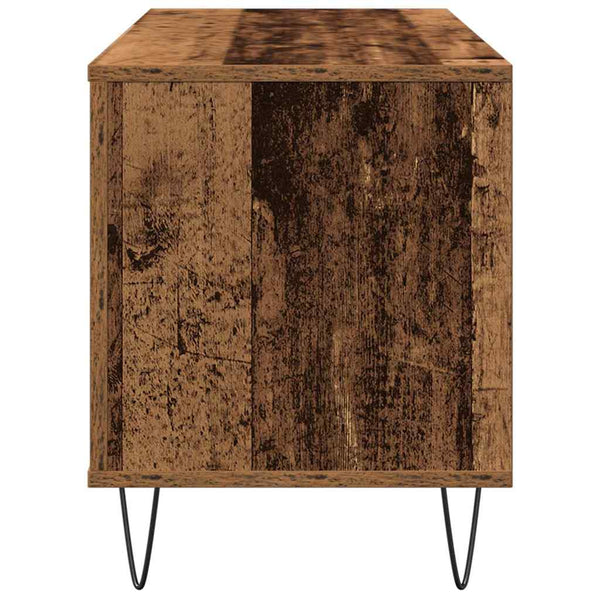 Levykaappi Vanha puu 100 x 38 x 48 cm Tekninen puu