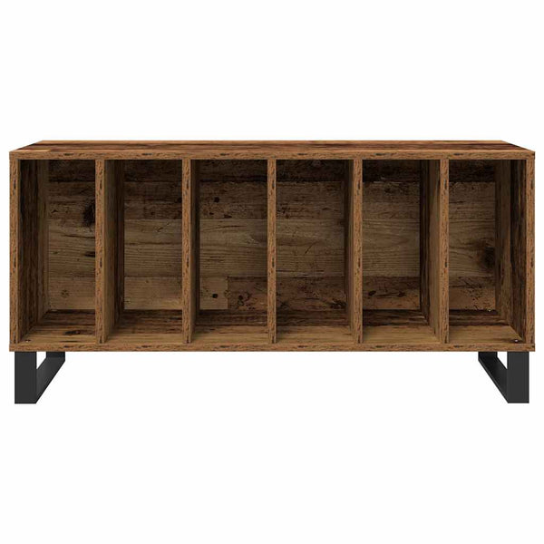 Levykaappi Vanha puu 100 x 38 x 48 cm Tekninen puu
