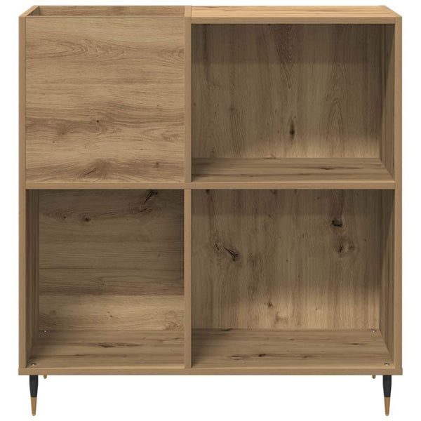 Levykaappi artesaani tammi 85 x 38 x 89 cm Tekninen puu