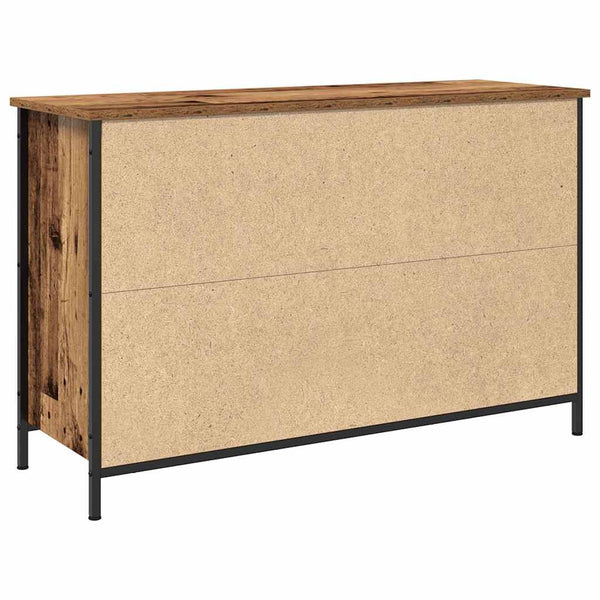 TV-tasosetti Vanha Puu 101 x 35 x 65 cm Tekninen puu