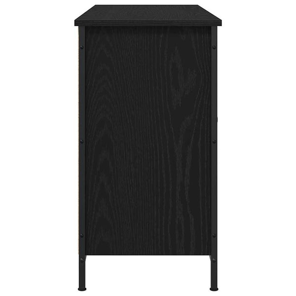 TV-tasosetti Musta tammi. 101 x 35 x 65 cm Tekninen puu