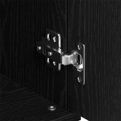 Sivupöytä Musta tammi 101.5 x 35 x 70 cm Tekninen puu