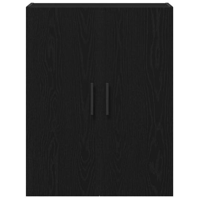 Seinälle asennettava kaappi Musta tammi 69.5 x 34 x 90 cm