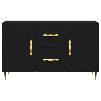 Sivupöytä Musta tammi 100 x 36 x 60 cm Tekninen puu