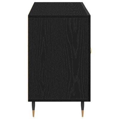 Sivupöytä Musta tammi 100 x 36 x 60 cm Tekninen puu