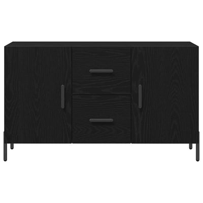 Sivupöytä Musta tammi 100 x 36 x 60 cm Tekninen puu