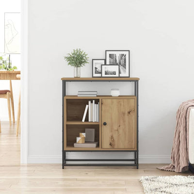 Artesaani tammi sivupöytä Dummitra 69x35x80cm (puinen)