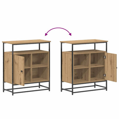 Artesaani tammi sivupöytä Dummitra 69x35x80cm (puinen)