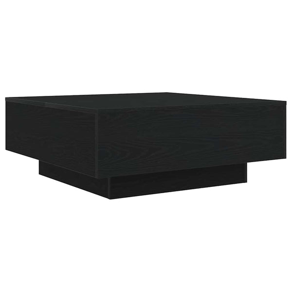 Musta tammi 80 x 80 x 31 cm Tekninen puu