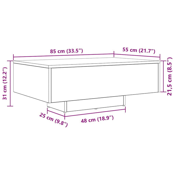 Vanha puu 85 x 55 x 31 cm Tekninen puu