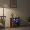 LED-pöytätaso Ruskea 60,5 x 37 x 67 cm Tekninen puu