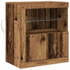 LED-pöytätaso Ruskea 60,5 x 37 x 67 cm Tekninen puu