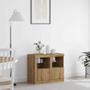 LED-pöytätaso 2 kpl 41 x 37 x 67 cm Tekninen puu Artisan tammi
