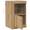 LED-pöytätaso 2 kpl 41 x 37 x 67 cm Tekninen puu Artisan tammi