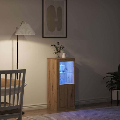 Artesaani tammi sivupöytä Walti 41x37x100cm (puinen)