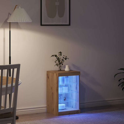 Artesaani tammi sivupöytä Zorini 41x37x67cm (puinen)