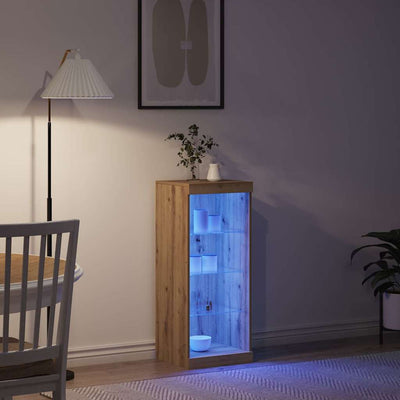 Artesaani tammi sivupöytä Zizia 41x37x100cm (puinen)