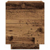 Yöpöytäkaappi laatikon kanssa 2 pcs Vanha Puu 45 x 40 x 55 cm