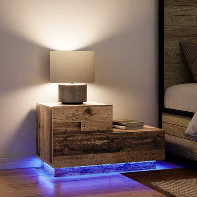 Vanha puu yöpöytä Drobeta 70x36x40.5cm (puinen)