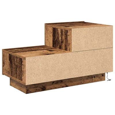 Vanha puu yöpöytä Drobeta 70x36x40.5cm (puinen)