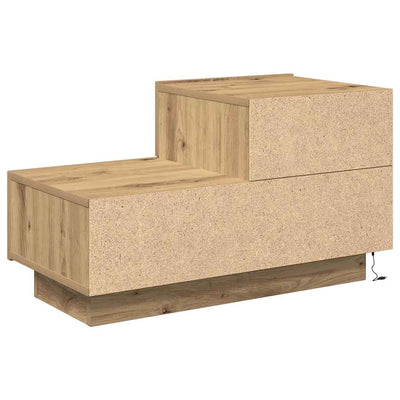 Yöpöytä artesaani tammi 70 x 36 x 40.5 cm Tekninen puu