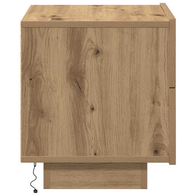 Yöpöytä artesaani tammi 70 x 36 x 40.5 cm Tekninen puu