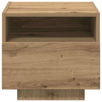 Yöpöytä 2 pcs artesaani tammi 40 x 39 x 37 cm Tekninen puu