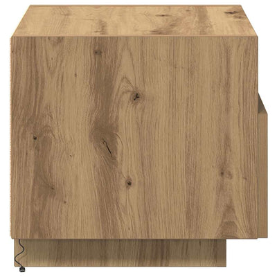 Yöpöytä 2 pcs artesaani tammi 40 x 39 x 37 cm Tekninen puu