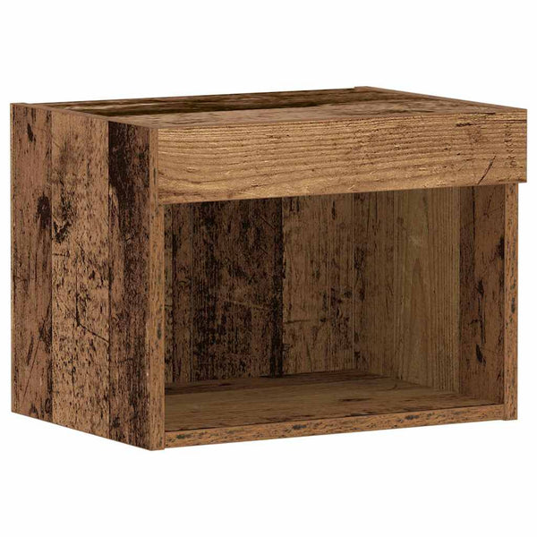 TV-tasosetti Vanha Puu 40 x 30 x 30 cm Tekninen puu