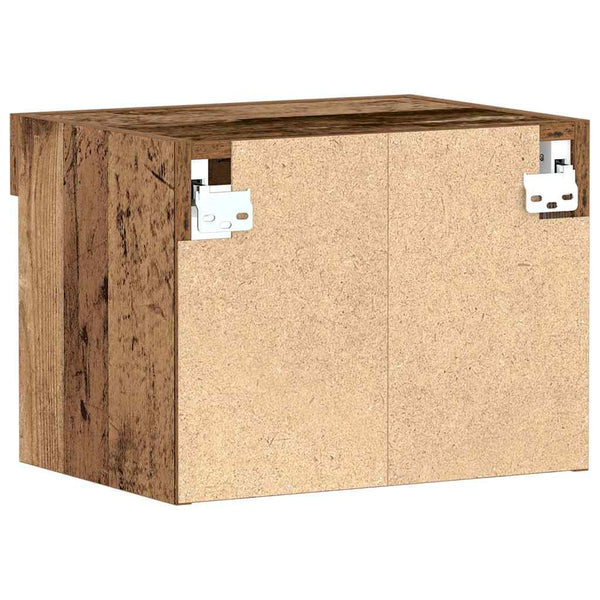 TV-tasosetti Vanha Puu 40 x 30 x 30 cm Tekninen puu