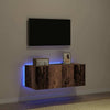 TV-seinäkaappi Vanha Puu 80 x 35 x 31 cm Tekninen puu