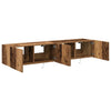 TV-seinäkaappi 2 pcs Vanha Puu 80 x 35 x 31 cm Tekninen puu