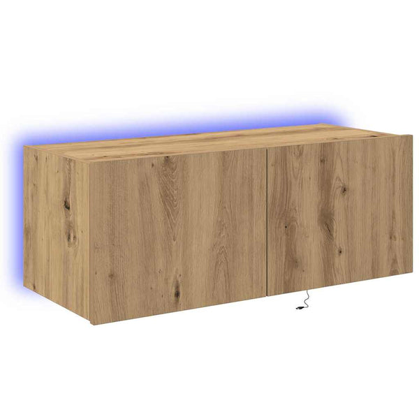 TV-seinäkaappi Artisan tammi 80 x 35 x 31 cm Tekninen puu