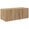 TV-seinäkaappi Artisan tammi 80 x 35 x 31 cm Tekninen puu