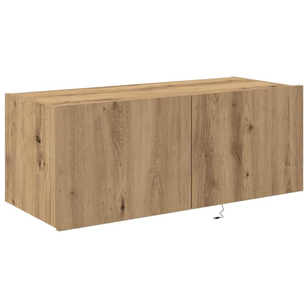 TV-seinäkaappi Artisan tammi 80 x 35 x 31 cm Tekninen puu