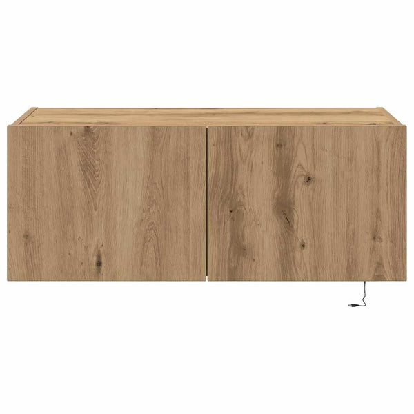 TV-seinäkaappi Artisan tammi 80 x 35 x 31 cm Tekninen puu