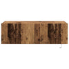 TV-seinäkaappi 2 pcs Vanha Puu 100 x 35 x 31 cm Tekninen puu