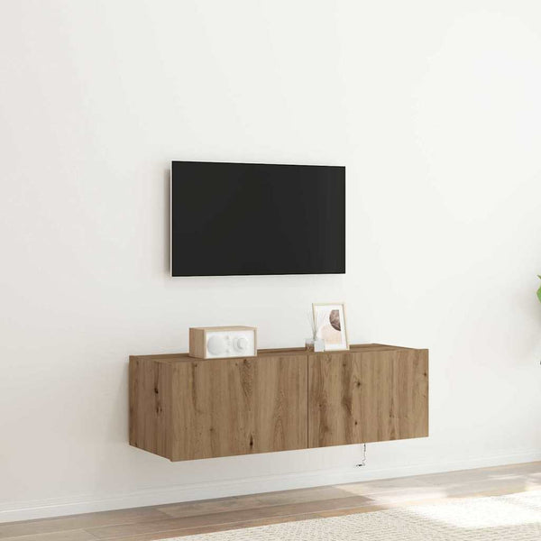 TV-seinäkaappi Artisan tammi 100 x 35 x 31 cm Tekninen puu
