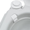 Kannettava leirintä-WC Harmaa 41,5 x 36,5 x 30 cm Polyeteeni