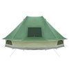 Tipi-teltta 6 hengelle Vihreä taffeta