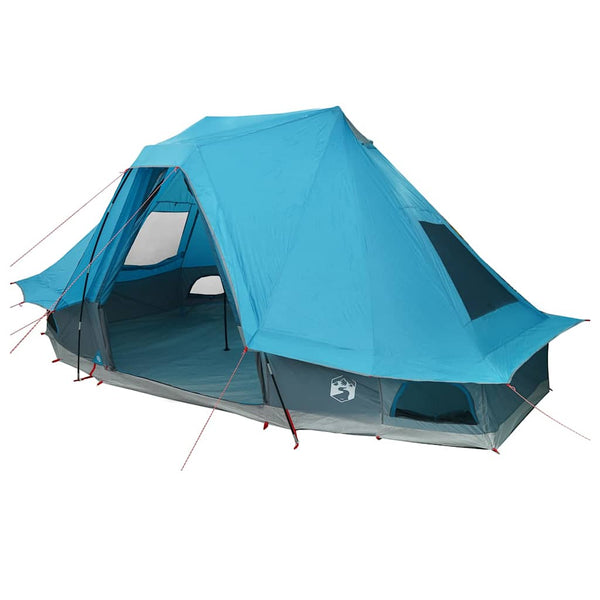 Tipi-teltta 6 hengelle Sininen taffeta
